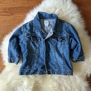 Vintage BABY GAP jean denim jacket 12-18m